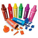 【中古】【輸入品・未使用】Learning Resources Rainbow Sorting Crayons [並行輸入品]