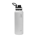 【中古】【輸入品 未使用】Takeya ThermoFlask Insulated Stainless Steel Water Bottle カンマ 40 oz カンマ Snow by Takeya