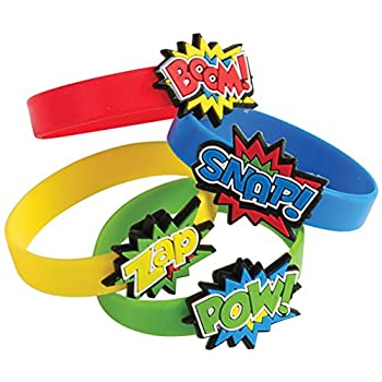 楽天スカイマーケットプラス【中古】【輸入品・未使用】[スーパー ヒーロー]Super Hero Superhero Rubber Bracelets LYSB018CZK21G-TOYS [並行輸入品]