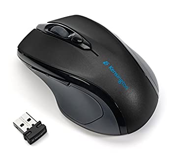 【中古】【輸入品・未使用】Kensington Pro Fit Mid-Size Right-handed Wireless Mouse with Nano Rece..