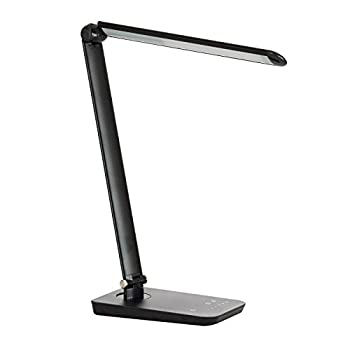 【中古】【輸入品・未使用】Safco Products 1001BL Vamp LED Modern Desk Lamp with USB Port and Dimmer Switch%カンマ% Black [並行輸入品]