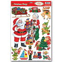 【中古】【輸入品・未使用】Santa's Workshop Clings Party Accessory (1 count) (11/Sh) [並行輸入品]