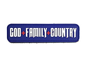 šۡ͢ʡ̤ѡPatriot Patch Co - God + Family + Country Patch