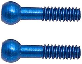 Team Associated 31058 TC4 Blue Roll Bar Ballstuds (2) 