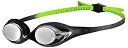 【中古】【輸入品・未使用】(Black (Black / Silver)) - Spider Mirror Junior Goggle