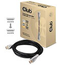 【中古】【輸入品・未使用】Club 3D HDMI 2.0 4K 60Hz UHD / 4K ディスプレイ 認証付プレミアム・ハイスピード・ケーブル Cable...