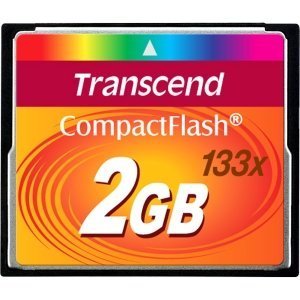 【中古】【輸入品・未使用】Transcend 2 GB 133x CompactFlash Memory Card TS2GCF133 by Electronics Supply [並行輸入品]