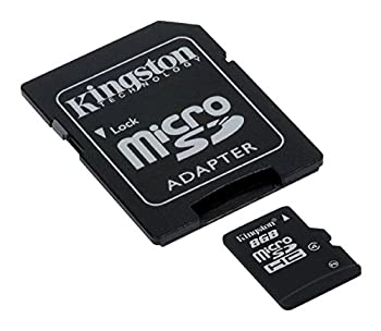 yÁzyAiEgpzKingston 8 GB microSDHC Class 4 Flash Memory Card SDC4/8GB [sAi]