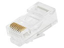 【中古】【輸入品・未使用】Monoprice RJ-45 Modular Plugs RJ45%カンマ% 100-Pack for Solid (107245) [並行輸入品]