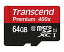 šۡ͢ʡ̤ѡTranscend 64GB MicroSDXC Class 10 UHS-1 Memory Card with Adapter up to 60MB/s (TS64GUSDU1PE) [¹͢]