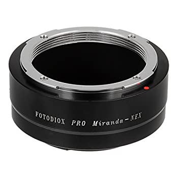 【中古】【輸入品 未使用】Fotodiox Pro Lens Mount Adapter カンマ Miranda Lens to Sony NEX E-Mount Mirrorless Camera such as Alpha a7 カンマ NEX-5 並行輸入品