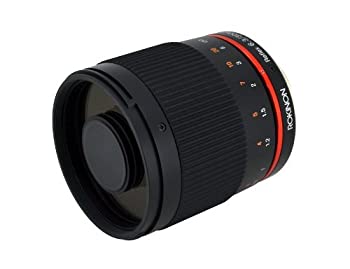 【中古】【輸入品 未使用】Rokinon 300M-M-BK 300mm F6.3 Mirror Lens for Canon M Mirrorless Interchangeable Lens Camera 並行輸入品