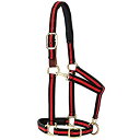 yÁzyAiEgpzWeaver Leather Padded Breakaway Adjustable Chin & Throat Snap Halter%J}% 2.5cm Average Horse or Yearling Draught