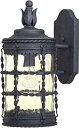 【中古】【輸入品・未使用】Minka Lavery Outdoor 8880-A39%カンマ% Mallorca Outdoor Wall Sconce Lighting%カンマ% 100 Total Watts%カンマ% Iron by Minka-Lavery [並行輸入品]