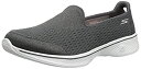 【中古】【輸入品・未使用】Skechers Performance レディース Go Walk 4 パースート ウォーキングシューズ%カンマ% チャコール%カンマ% 10