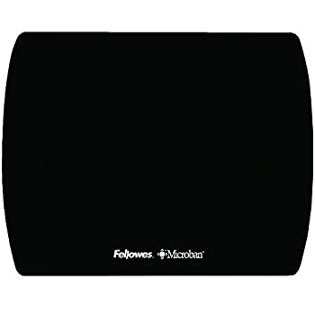 Fellowes Microban Black Ultra Thin Mouse Pad (5908101) 