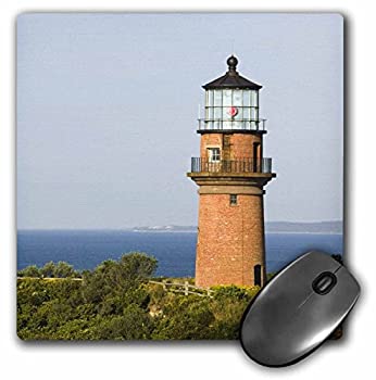 【中古】【輸入品・未使用】3dRose LLC 8 x 8 x 0.25 Inches Martha's Vineyard Aquinnah/Gay Head Lighthouse Walter Bibikow Mouse Pad (mp_90980_1) [並行輸入品]