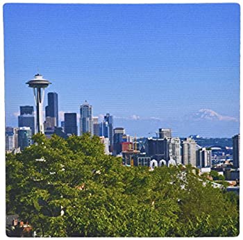 【中古】【輸入品・未使用】3dRose LLC 8 x 8 x 0.25 Inches Mouse Pad%カンマ% Seattle Washington Skyline From Queen Annes Hill Bill Bachmann (mp_95103_1) [並行輸入品]