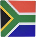 yÁzyAiEgpz3dRose LLC 8 x 8 x 0.25 Inches Mouse Pad%J}% Flag of South Africa%J}% Red/Green/Blue/Black/White/Yellow%J}% African World Souvenir (