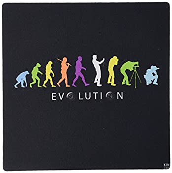 【中古】【輸入品・未使用】3dRose LLC Kike Calvos Evolution By Natural Selection of a Professional Photographer Using Different Colors Pattern Mouse Pad (mp_47359