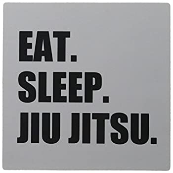 šۡ͢ʡ̤ѡ3dRose LLC 8 x 8 x 0.25 Inches Mouse Pad%% Eat Sleep Jiu Jitsu - Japanese Martial Art - Ju Jutsu Jujutsu Jujitsu - (mp_180413_1) [