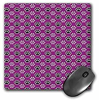 šۡ͢ʡ̤ѡ3dRose LLC 8 x 8 x 0.25 Inches Mouse Pad%% Cute Purple...