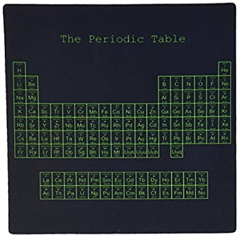 šۡ͢ʡ̤ѡ3dRose LLC 8 x 8 x 0.25 Inches Neon Green on Black Period...