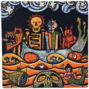 yÁzyAiEgpz3dRose LLC 8 x 8 x 0.25 Inches Mouse Pad%J}% The Devil Dream Folk Art Skulls Mexican Colorful Surrealism (mp_21127_1) [sAi]