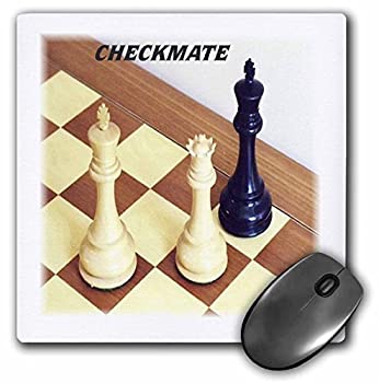 【中古】【輸入品・未使用】3dRose LLC 8 x 8 x 0.25 Inches Mouse Pad%カンマ% Chess Pieces with Wor..
