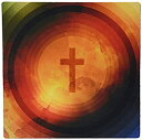 yÁzyAiEgpz3dRose LLC 8 X 8 X 0.25 Inches Mouse Pad Thanks Be To God Grunge Graphic Design with Circles and Cross (Mp_174248_1) [sAi]