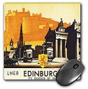 【中古】【輸入品・未使用】3dRose LLC 8 x 8 x 0.25 Inches Mouse Pad%カンマ% Edinburgh Quicker by ...