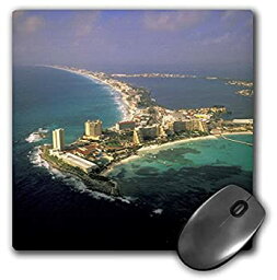 【中古】【輸入品・未使用】3dRose LLC 8 x 8 x 0.25 Mexico Quintana Roo Cancun Aerial Walter Bibikow Mouse Pad (mp_86861_1) [並行輸入品]