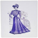 【中古】【輸入品・未使用】3dRose LLC 8 X 8 X 0.25 Inches Mouse Pad Print of Victorian Lady in...