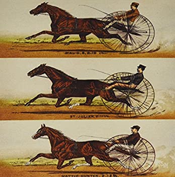 【中古】【輸入品・未使用】3dRose LLC 8 x 8 x 0.25 Inches Mouse Pad%カンマ% Old Time Harness Racing (mp_58546_1) [並行輸入品]