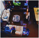 yÁzyAiEgpz3dRose LLC 8 x 8 x 0.25 Inches Mouse Pad%J}% Looking From On Top Of Stairs Into A Living Room Of Couch%J}% TV Love Seat Made To Look