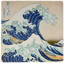 【中古】【輸入品・未使用】3dRose 8 x 8 x 0.25 Inches The Great Wave Off Kanagawa by Japanese Artist Hokusai Dramatic Blue Sea Ocean Ukiyo-e Print 1830 Mouse Pad