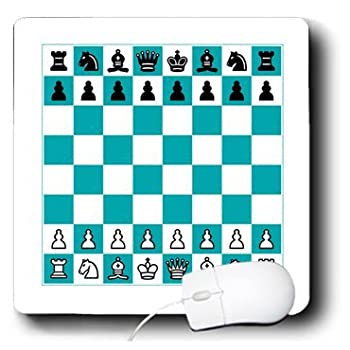 【中古】【輸入品・未使用】3dRose LLC 8 x 8 x 0.25 Inches Mouse Pad%カンマ% Full Chess Board in T..