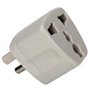 【中古】【輸入品 未使用】FireKingdom Universal EU AU to US AC Power Plug Travel Converter Adapter White by FireKingdom 並行輸入品