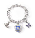 【中古】【輸入品・未使用】Noble Collection nn7712 - Harry Potter Bracelet Talisman Lumos corvonero
