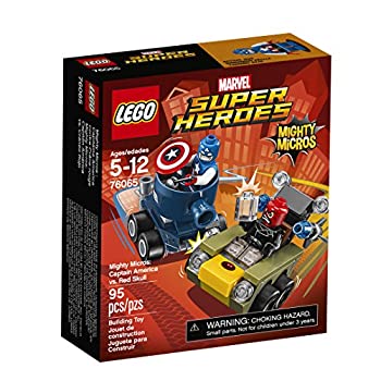 LEGO Super Heroes Mighty Micros: Captain America vs. Red S 76065 6137841 