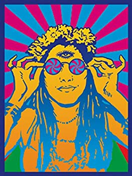 【中古】【輸入品・未使用】Licenses Products 60's Hippy Chick Sticker [並行輸入品]