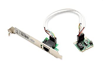 【中古】【輸入品・未使用】Syba Mini PCI-e GigaBit Ethernet Card with RJ45 Port Bracket Controller (SD-MPE24031) [並行輸入品]【メーカー名】Syba【メーカー型番】【ブランド名】IO Crest【商品説明】Syba Mini PCI-e GigaBit Ethernet Card with RJ45 Port Bracket Controller (SD-MPE24031) [並行輸入品]当店では初期不良に限り、商品到着から7日間は返品を 受付けております。こちらは海外販売用に買取り致しました未使用品です。買取り致しました為、中古扱いとしております。他モールとの併売品の為、完売の際はご連絡致しますのでご了承下さい。速やかにご返金させて頂きます。ご注文からお届けまで1、ご注文⇒ご注文は24時間受け付けております。2、注文確認⇒ご注文後、当店から注文確認メールを送信します。3、配送⇒当店海外倉庫から取り寄せの場合は10〜30日程度でのお届けとなります。国内到着後、発送の際に通知にてご連絡致します。国内倉庫からの場合は3〜7日でのお届けとなります。　※離島、北海道、九州、沖縄は遅れる場合がございます。予めご了承下さい。お電話でのお問合せは少人数で運営の為受け付けておりませんので、メールにてお問合せお願い致します。営業時間　月〜金　10:00〜17:00お客様都合によるご注文後のキャンセル・返品はお受けしておりませんのでご了承下さい。