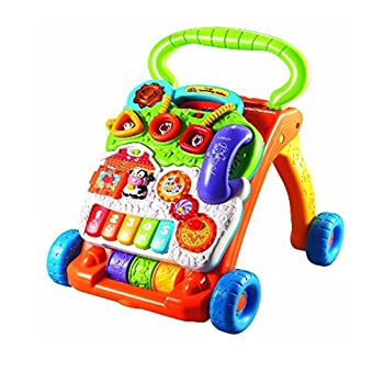 【中古】【輸入品 未使用】VTech社の学習ウォーカー（フラストレーションフリーパッケージを）シットは- スタンドします VTech Sit-to-Stand Learning Walker (Frustrati