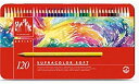 【中古】【輸入品・未使用】Caran D'Ache Supracolor Soft Pencils - Assorted Colours (Tin of 120) [並行輸入品]