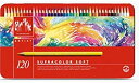 【中古】【輸入品・未使用】Caran D'Ache Supracolor Soft Pencils - Assorted Colours (Tin of 120...