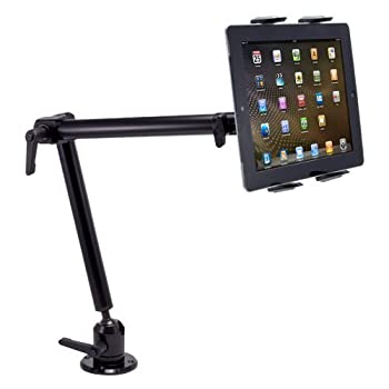 šۡ͢ʡ̤ѡArkon Heavy Duty Tablet Drill Base Mount with 22 inch Arm for iPad Air iPad Pro iPad Galaxy Note 10.1 [¹͢]