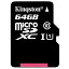 šۡ͢ʡ̤ѡKingston Digital 64GB microSDXC Class 10 UHS-I 45MB/s Read Card with SD Adapter (SDC10G2/64GB) [¹͢]