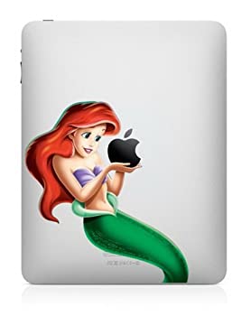 【中古】【輸入品・未使用】ipad mini対応 アリエル 人魚姫 ステッカー 13.60 [並行輸入品]