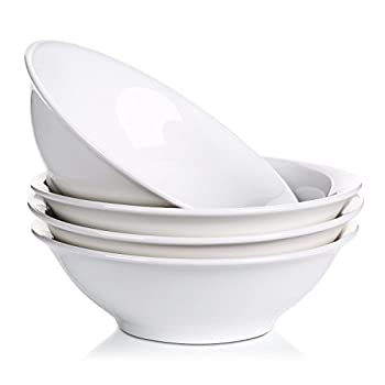 【中古】【輸入品・未使用】 1240ml%カンマ% Set of 4 - Lifver Porcelain Soup/Noodle Bowl%カンマ%1240ml%カンマ% Natural White%カンマ%Set of 4