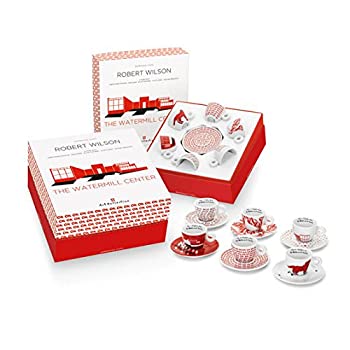 【中古】【輸入品・未使用】イリー アートコレクションILLY Art Collection (ROBERT WILSON) Cappuccino 6 cup set - カプチーノ6杯セット - 並行輸入品